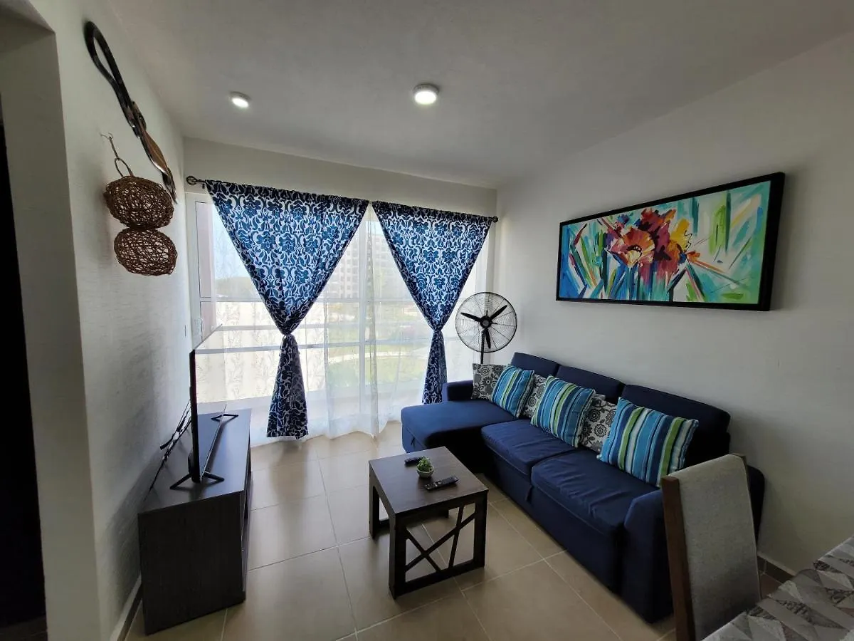 Comodo Y Economico Departamento Con Laguna Artificial Apartment Cancun
