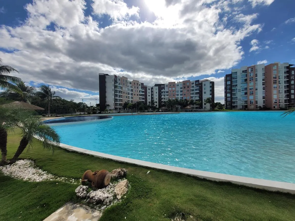 Comodo Y Economico Departamento Con Laguna Artificial Apartment Cancun