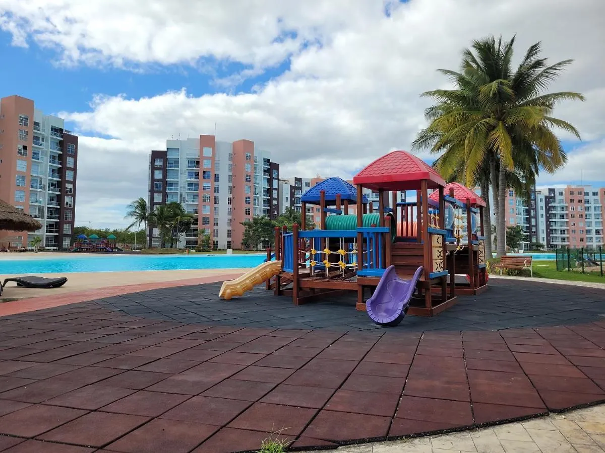 Comodo Y Economico Departamento Con Laguna Artificial Apartment Cancun Mexico