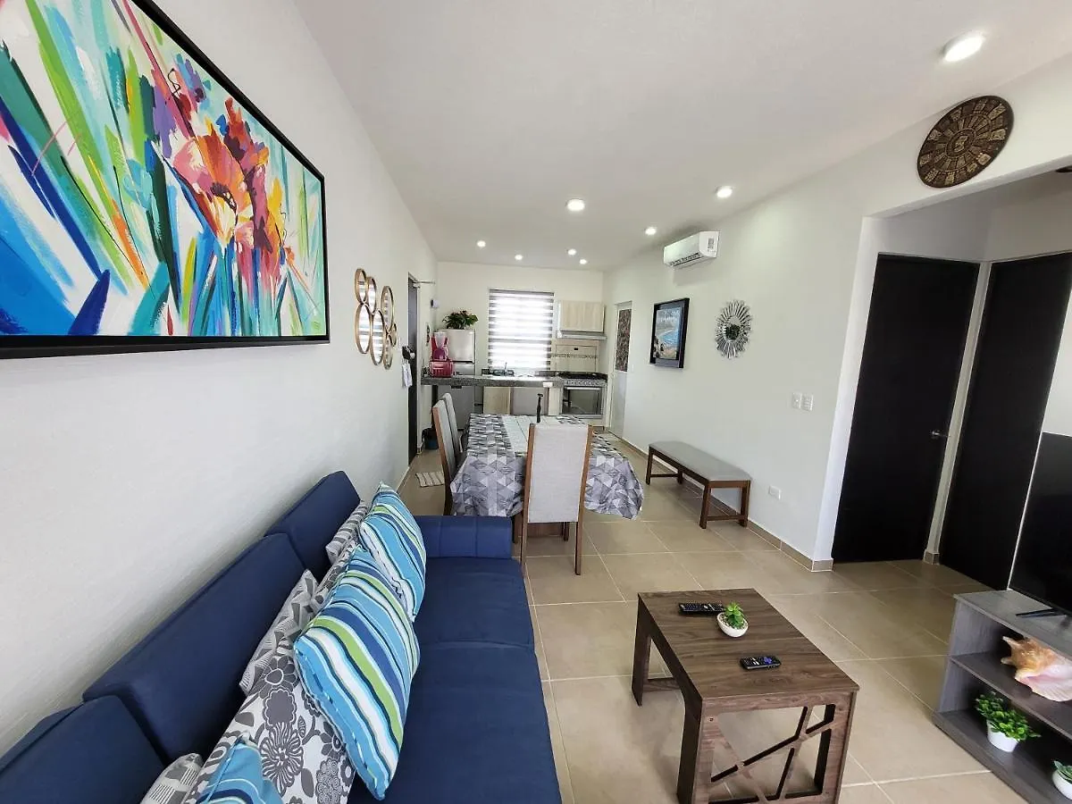 Comodo Y Economico Departamento Con Laguna Artificial Apartment Cancun